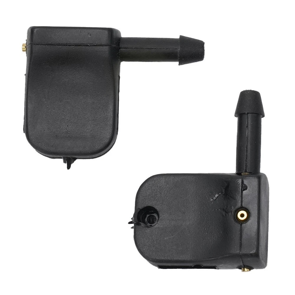 2X Front Windshield Washer Nozzles Jet Spray for Van Trunk