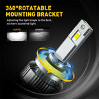 LED Headlight Kit for H11 H8 H9 (High Low Beam)