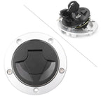 Fuel Gas Cap Cover Key Lock for Kawasaki Z800 Z100 Z750 ER400 ER-4N ER650 ER-6N (2013–2017)