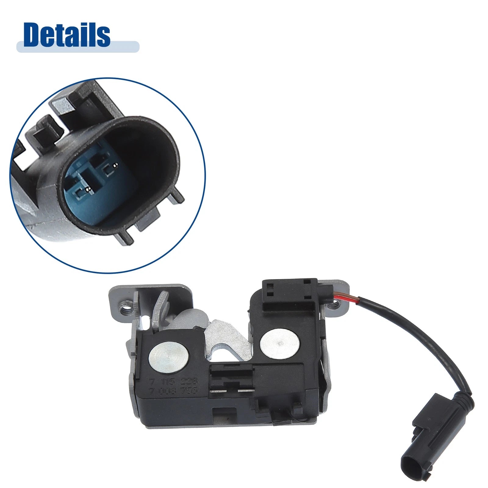 1 Pair Front Hood Latch Lock Actuator for BMW (No Year Specified) 51237008755