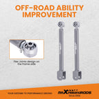 Adjustable Front Upper Control Arms for Jeep Wrangler JK Unlimited (2007-2018)