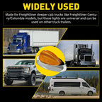 LED Side Marker Light for Freightliner Sleeper Cab Truck (Universal)