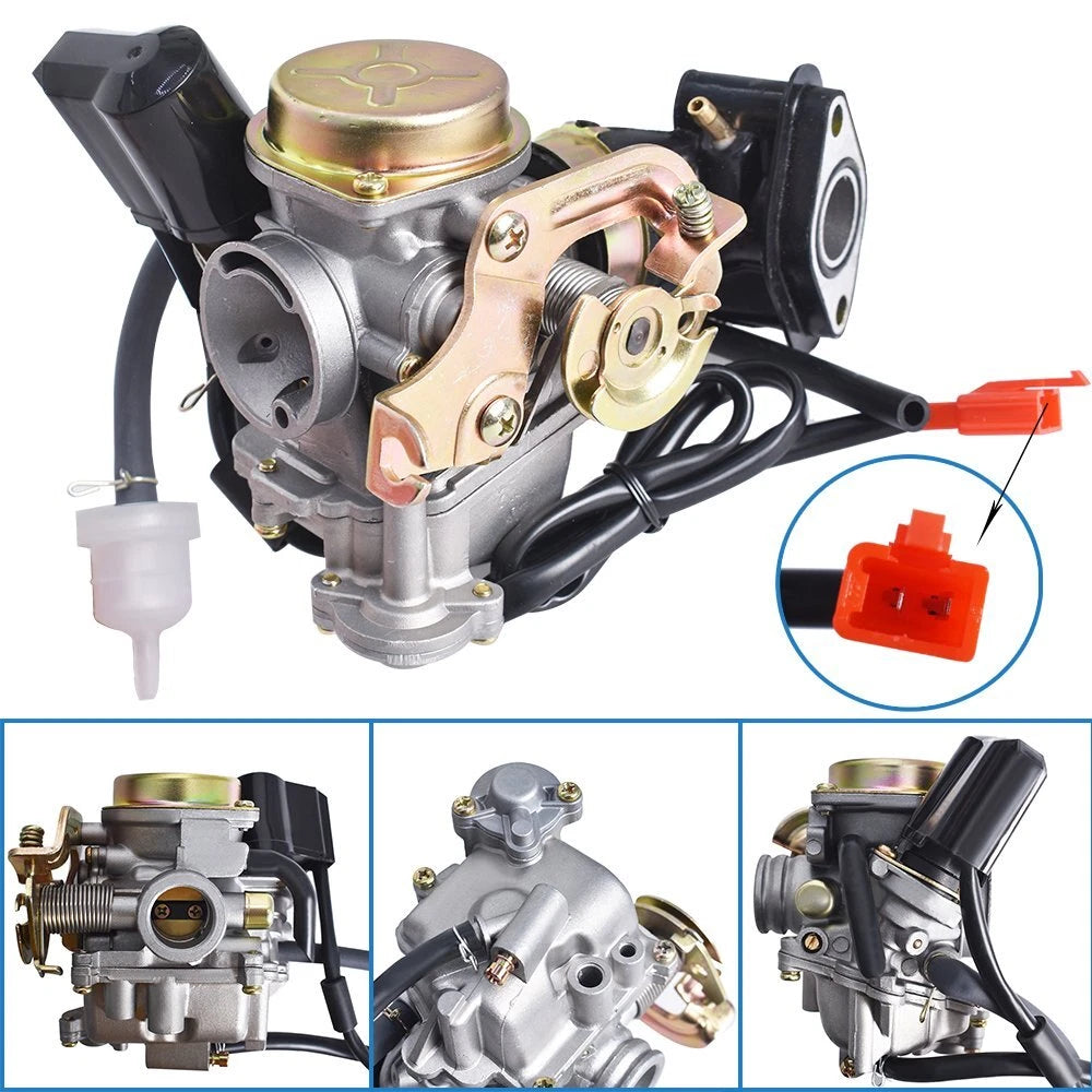 19mm Big Bore Carburetor for GY6 50cc 100cc Scooter Moped ATV