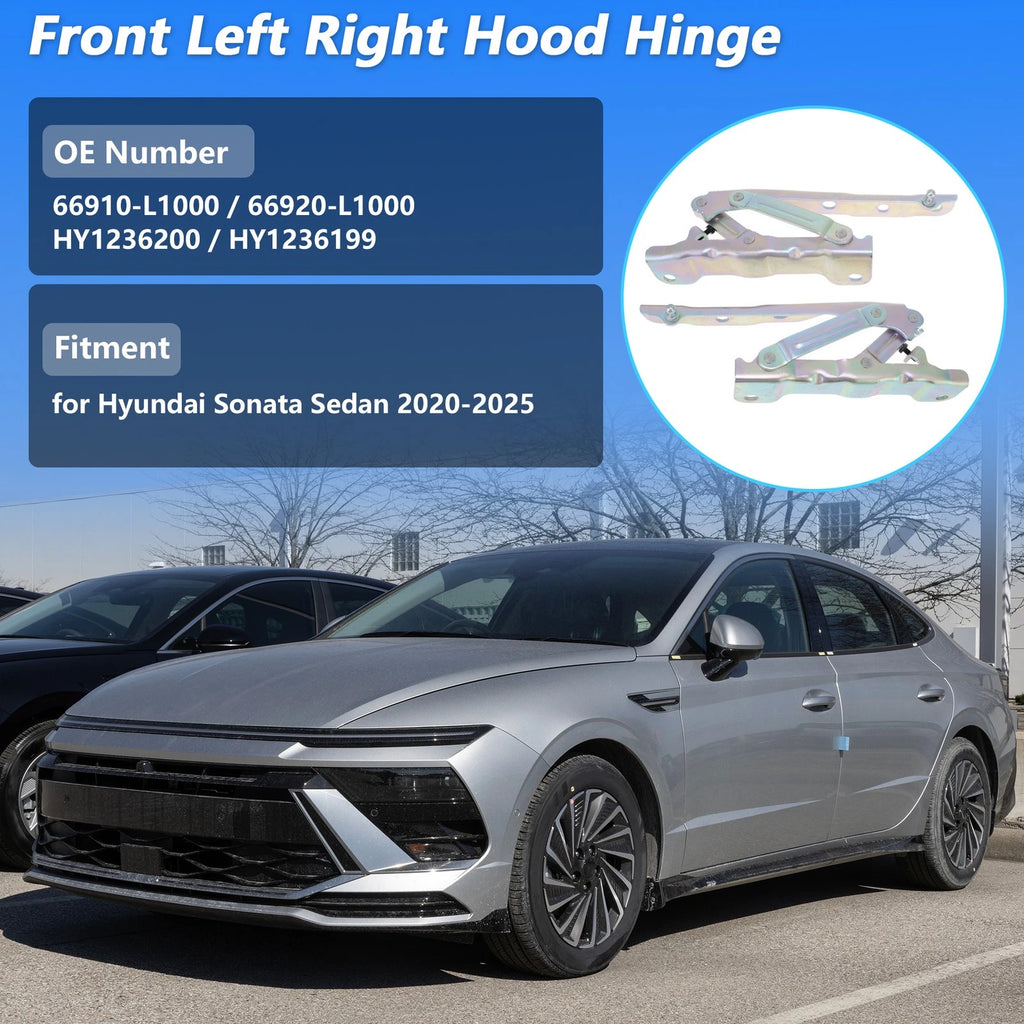 Front Hood Hinge for Hyundai Sonata (2020–2025) No. 66910-L1000/66920-L1000 LH RH