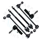 Set of 6 Front Suspension Sway Bar Links for Lincoln MKT (2010–2012)