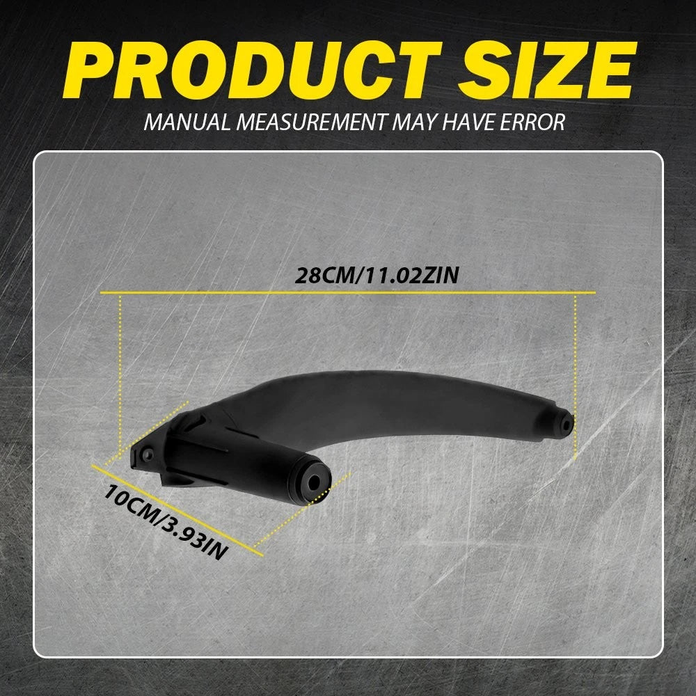 Interior Door Pull Handle Cover Trim for BMW X6 E72 (2008–2011) Black 3-30X