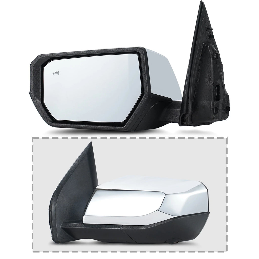 Left Side Mirror for Chevrolet Colorado (2023–2026) W/BSD, Memory, Camera, 10 Pins
