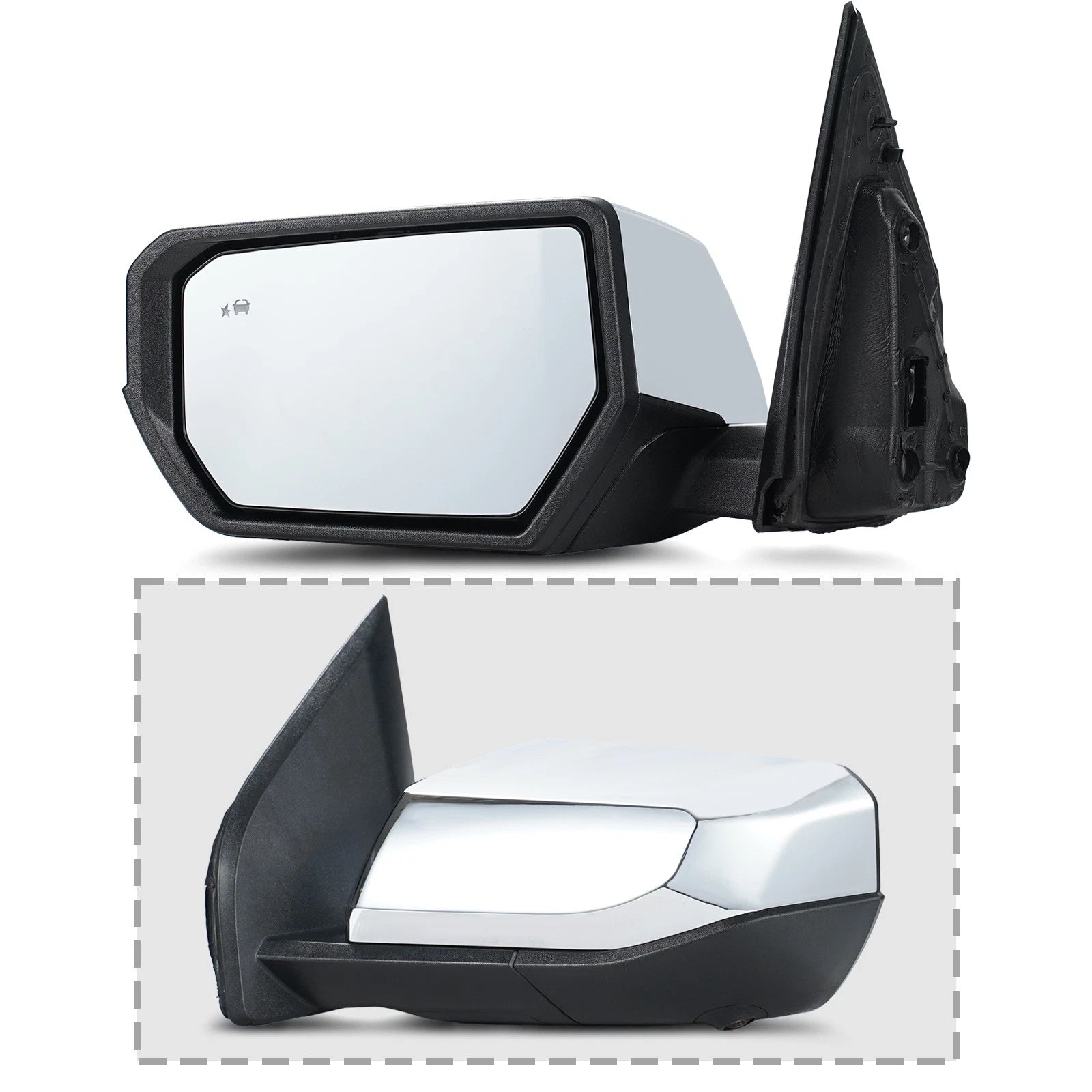 Left Side Mirror for Chevrolet Colorado (2023–2026) W/BSD, Memory, Camera, 10 Pins