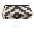 Outdoor Rug 8x10 ft for Camping RV Deck