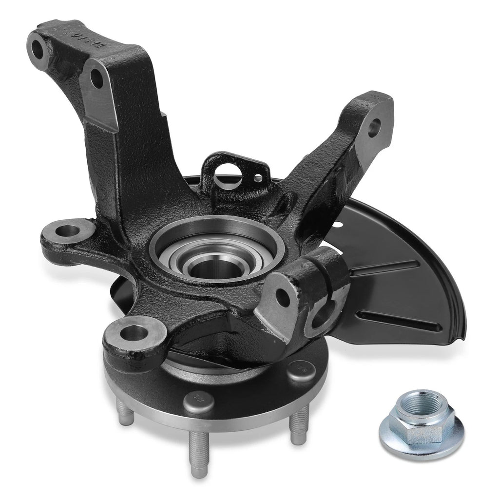 Front Right Side Knuckle & Wheel Hub Bearing for Ford Escape (2001–2012)