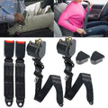 Set of 2 Universal 3 Point Retractable Seat Belts for Jeep Wrangler (1982–1995)
