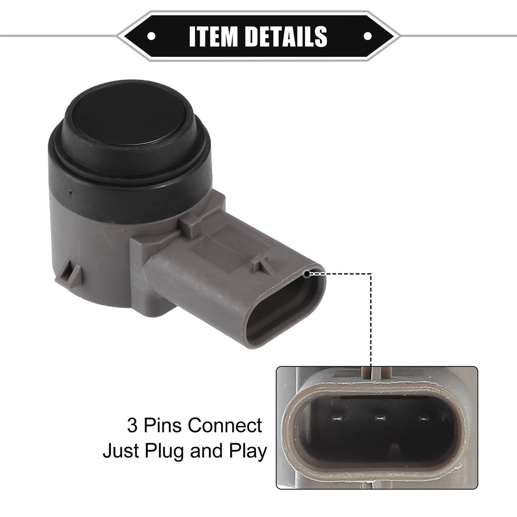 Set of 4 PDC Rear Reverse Parking Assist Sensors NO. 23370672 for Chevrolet Spark (2013–2019)