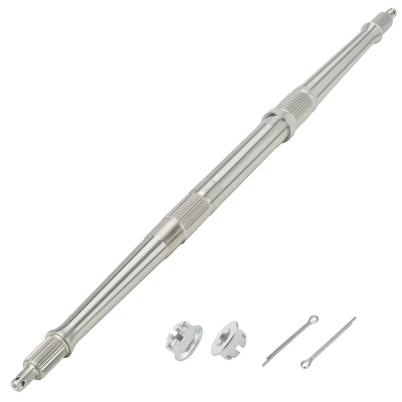 Rear Wheel Axle Shaft & Nut for Yamaha Blaster 200 (1988–2002)