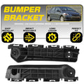 Set of 2 Front Left+Right Bumper Support Brackets for Toyota Yaris (2012–2014)