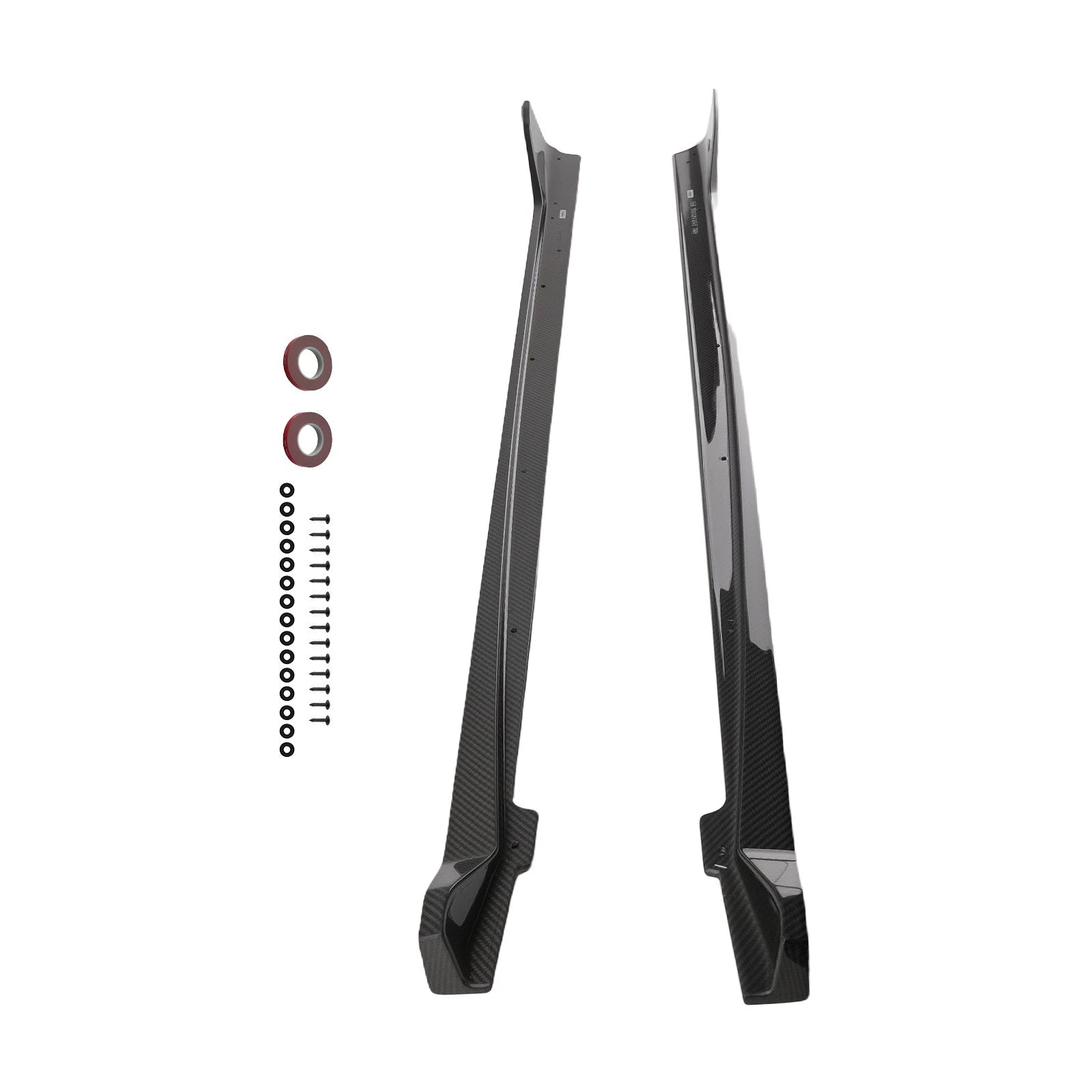 Racing Style Side Skirts for Toyota GR Supra (2020–2024) Carbon Black