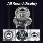 Pair Rear Wheel Hub Bearings for Subaru Outback Forester Legacy (2010–2014)
