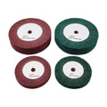 Set of 6 Nylon Fiber Polishing Wheel Flap Discs 25/50mm