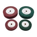 Set of 6 Nylon Fiber Polishing Wheel Flap Discs 25/50mm