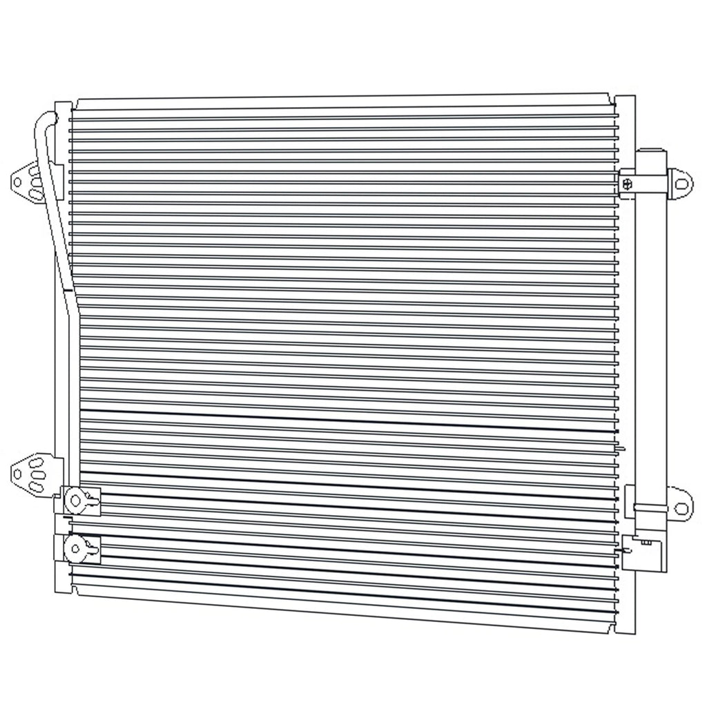 Replacement A C Condenser for Volkswagen Passat (2016–2019)