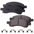 Set of 4 Front Ceramic Brake Pads for Chevrolet Trailblazer (2006–2009)