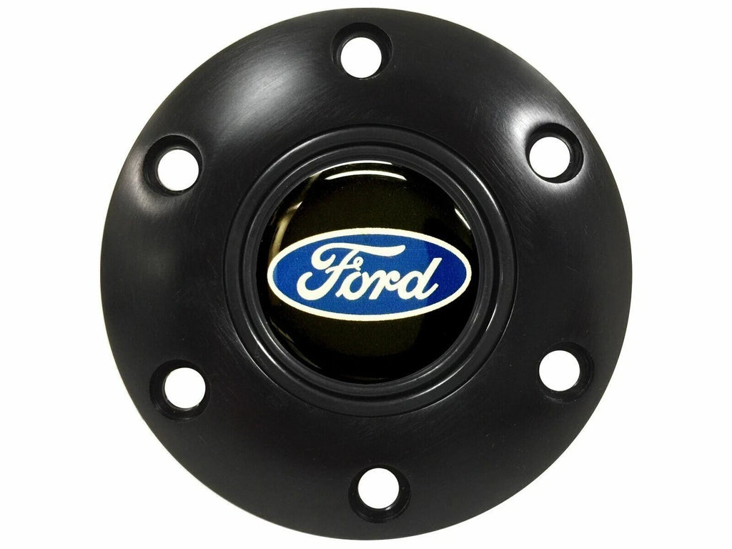 Steering Wheel Kit OEM Blue Oval Emblem for 1984–2004 Ford Mustang