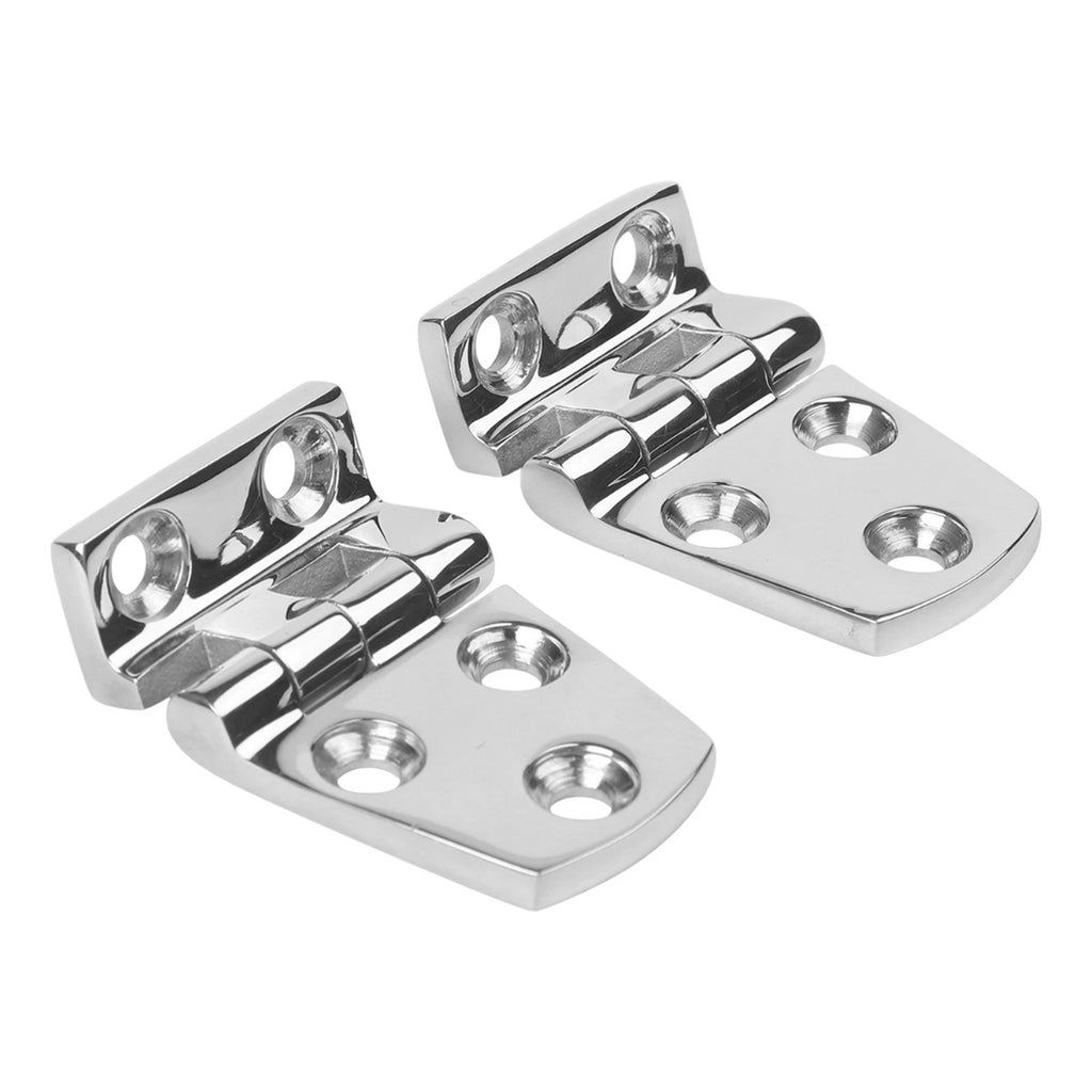 Recessed Marine Hinges Set of 2 with 316 Stainless Steel