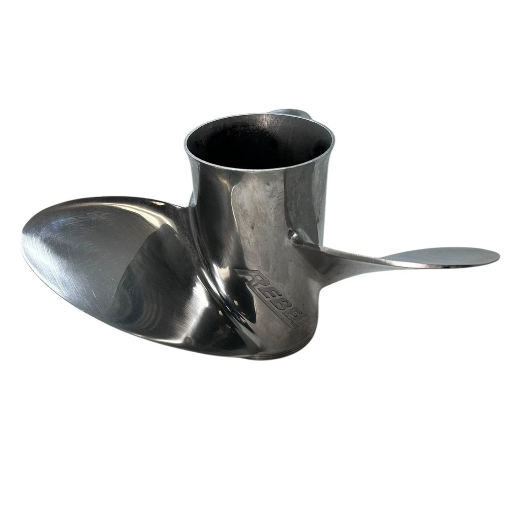 3X 15.5" x 17P Rebel Propeller for Evinrude Johnson (LH) 763987