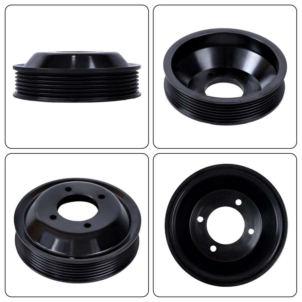 Water Pump, Fan Clutch & Pulley Kit for BMW E39 X5 E53 E46 (1995–2006)