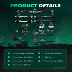 12x Sway Bar Link Ball Joint Tie Rod Ends for GMC S15 Jimmy (1984–1991)