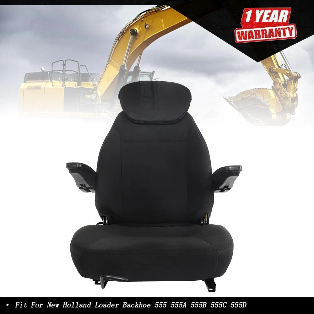 Seat Assembly for New Holland Loader Backhoe 555 Series