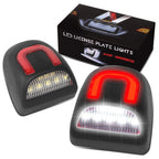 Red LED License Plate Lights for Chevrolet Silverado/Sierra/Tahoe (1999–2014)