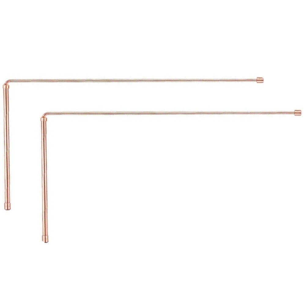 Copper detection rods for outdoor adventures and treasure finds