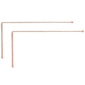 Copper detection rods for outdoor adventures and treasure finds