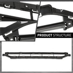 Front Bumper Cover Lower Center Grille Insert for Audi Q7 (2016–2019)