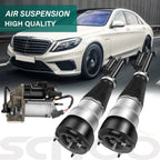Front Air Suspension Strut Compressor for Mercedes W222 RWD S550 S63 S350 S65 (2014–2020)
