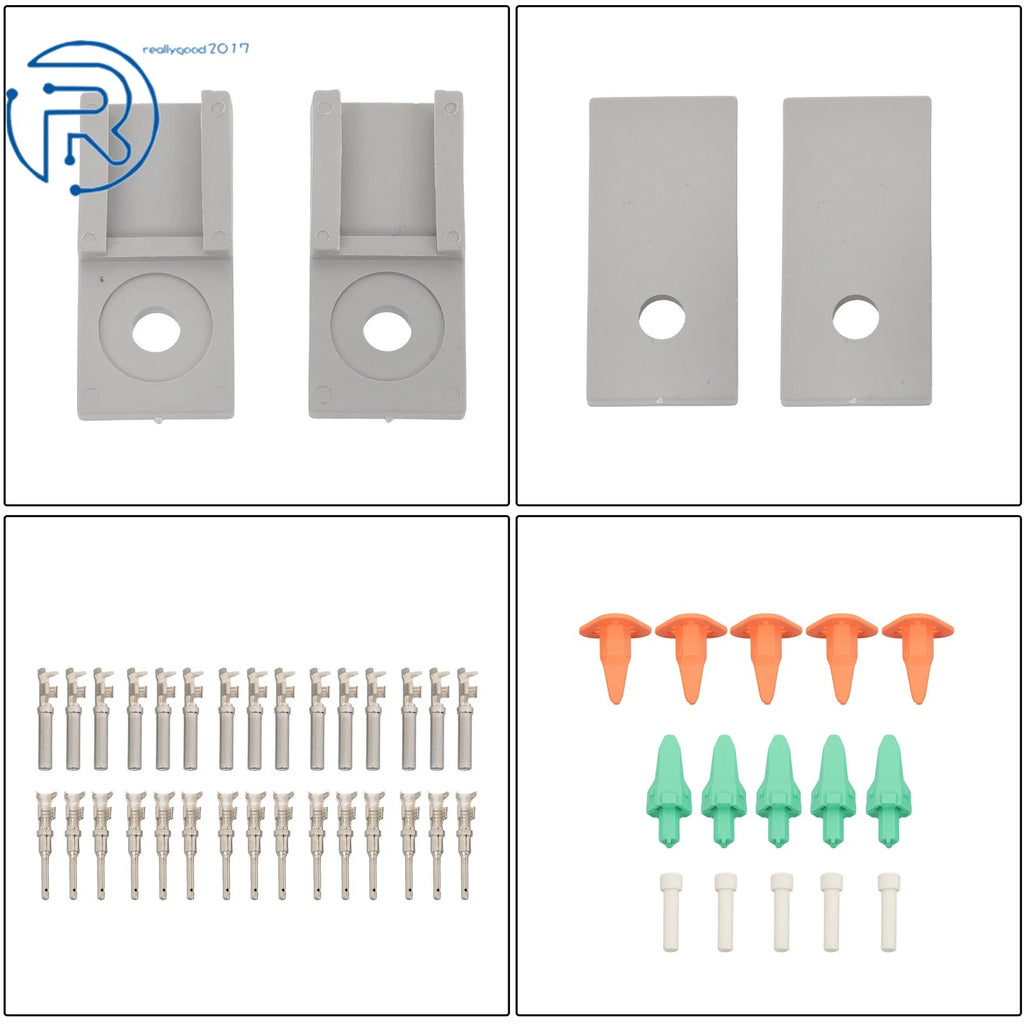 5 Pairs Waterproof DT 3Pin Connectors for Automotive (Year Range)