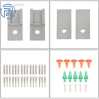 5 Pairs Waterproof DT 3Pin Connectors for Automotive (Year Range)