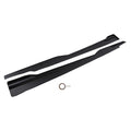 2X ABS Side Skirt Extension for Dodge Charger GT R/T SRT (2015–2023) Black