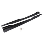 2X ABS Side Skirt Extension for Dodge Charger GT R/T SRT (2015–2023) Black