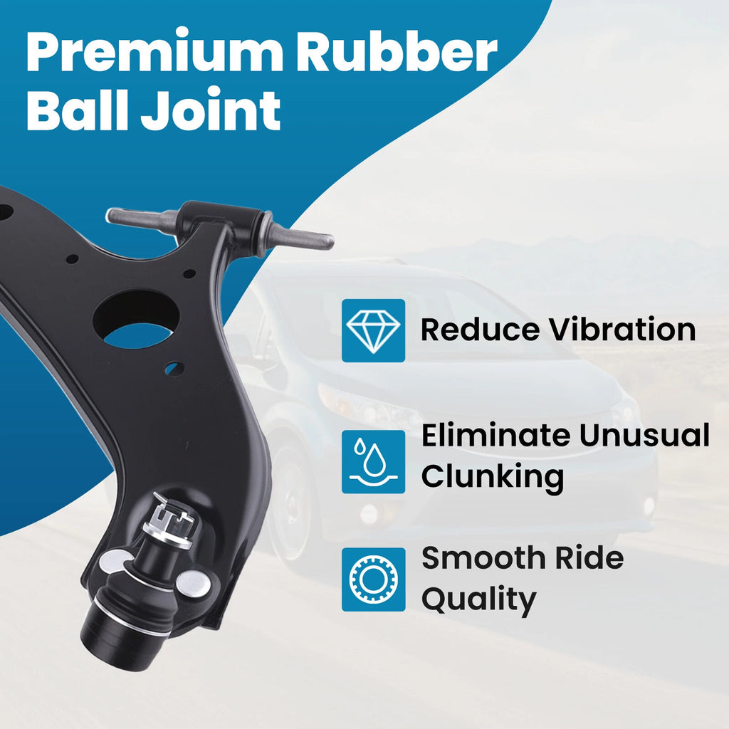 Front Suspension Control Arm and Ball Joint Link Kit for Toyota Sienna (2004–2010)