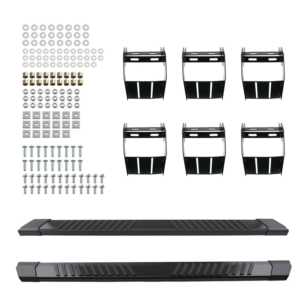 Nerf Bars Side Step for Ford F250/F350 Super Duty Crew Cab (1999–2016) Anti-Slip