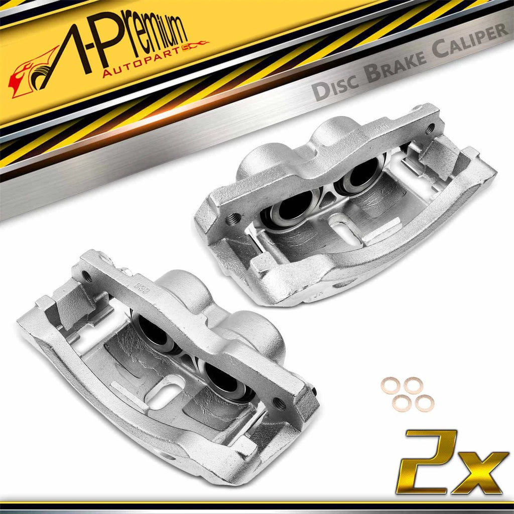 Pair Front Brake Calipers for Chevy Silverado 3500 (2001â2006)
