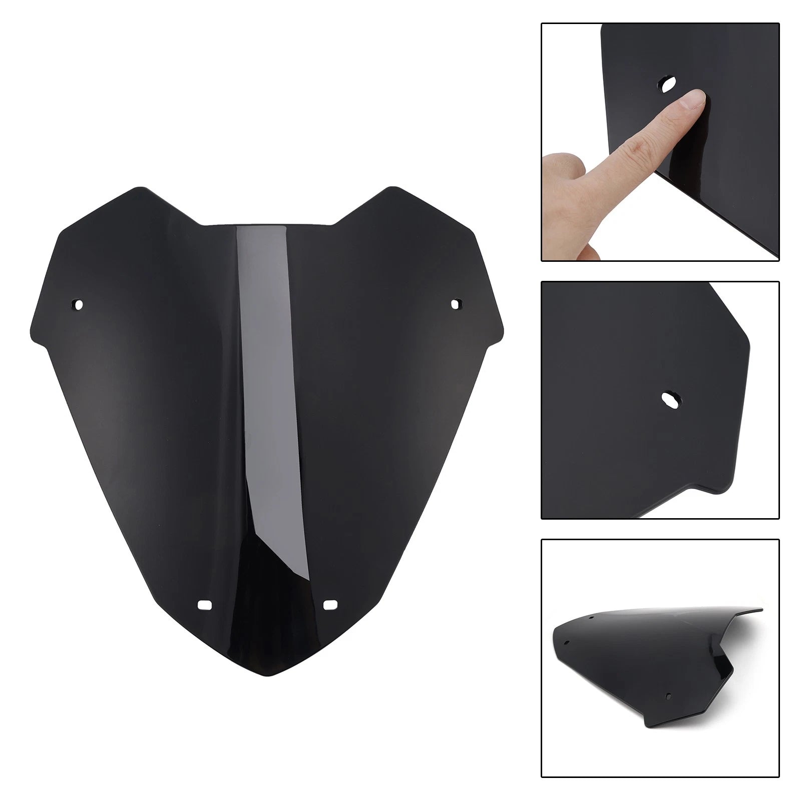 Windshield for Yamaha X-Max 300 (2023–2024) Black