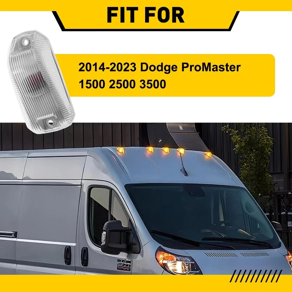 LED Wireless Cab Roof Lights for Dodge ProMaster 1500 2500 3500 (2014–2023)
