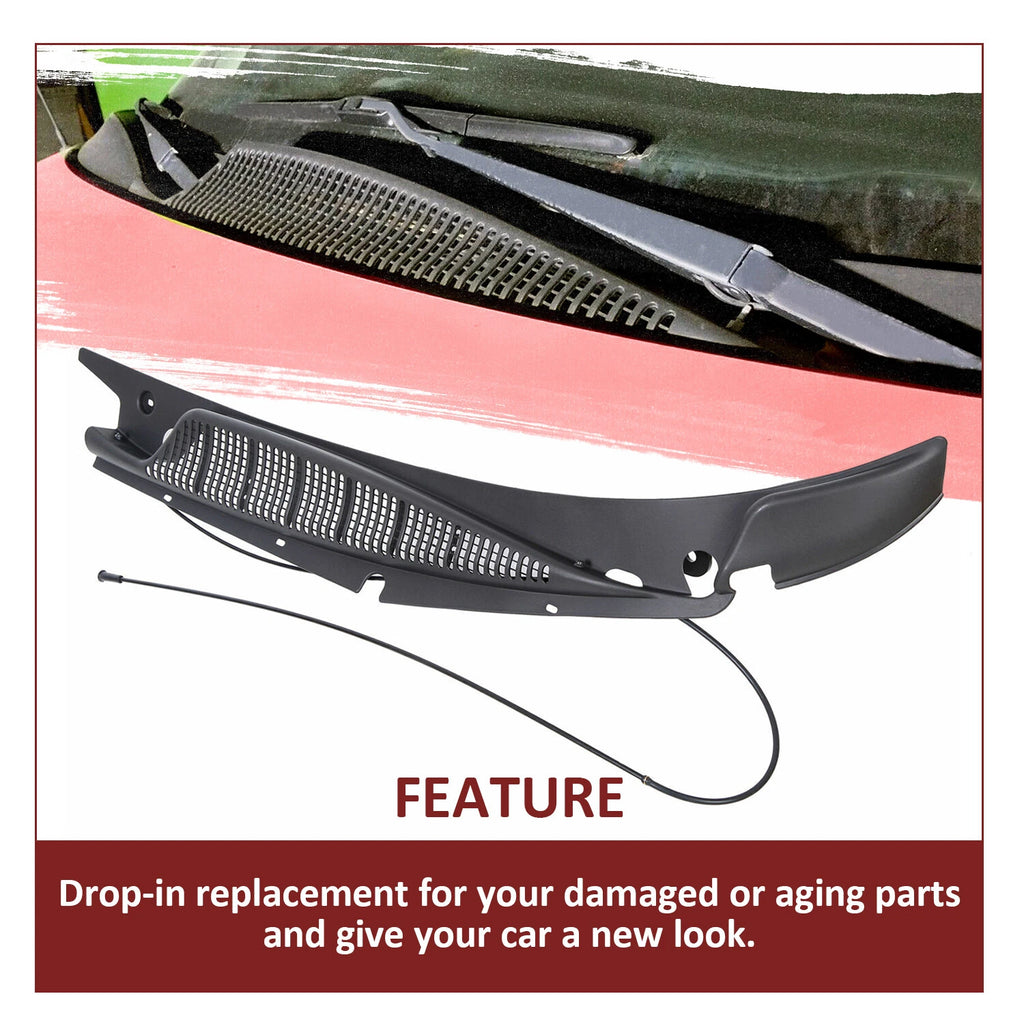 Driver Side Air Inlet Cowl Panel for Chevy Express GMC Savana (1996–2020)