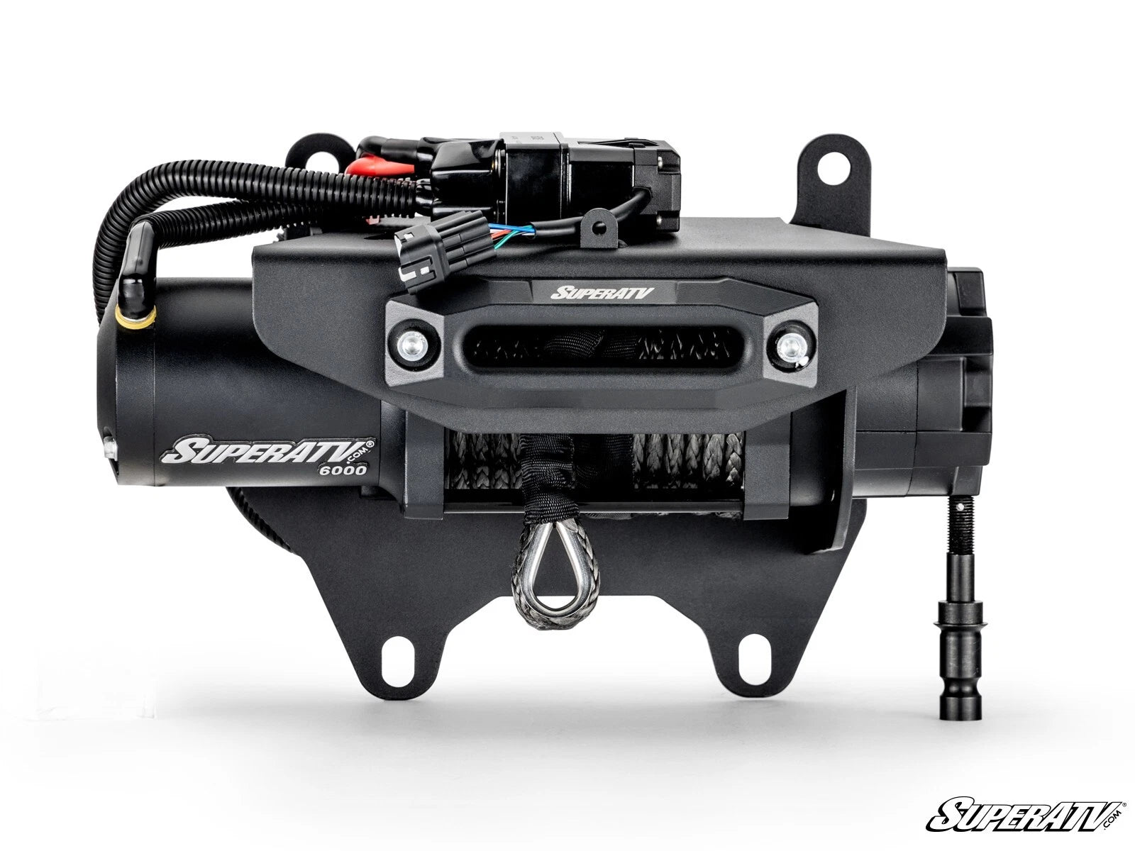 SuperATV 6000LB Winch for Polaris RZR Turbo R (2022–2023)