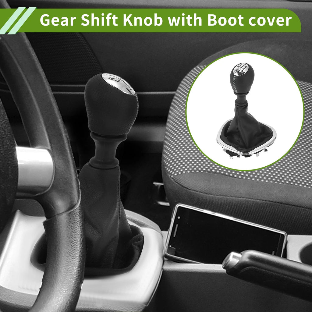 6 Speed Gear Shift Knob with Cover for Fiat Talento (2016–2023)