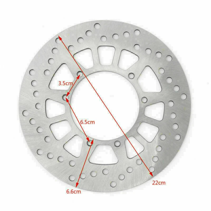 Front Brake Disc Rotor for Yamaha DT TW 125 200 XT/ST225 XG250 YZ490 (N/S/T)