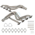 Pair Long Tube Headers for Chevy Big Block 396 402 427 454 (1967–1972)