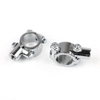 1" 25mm Handlebar 10mm Thread Mirror Mount Holder Clamp for Motorcycle